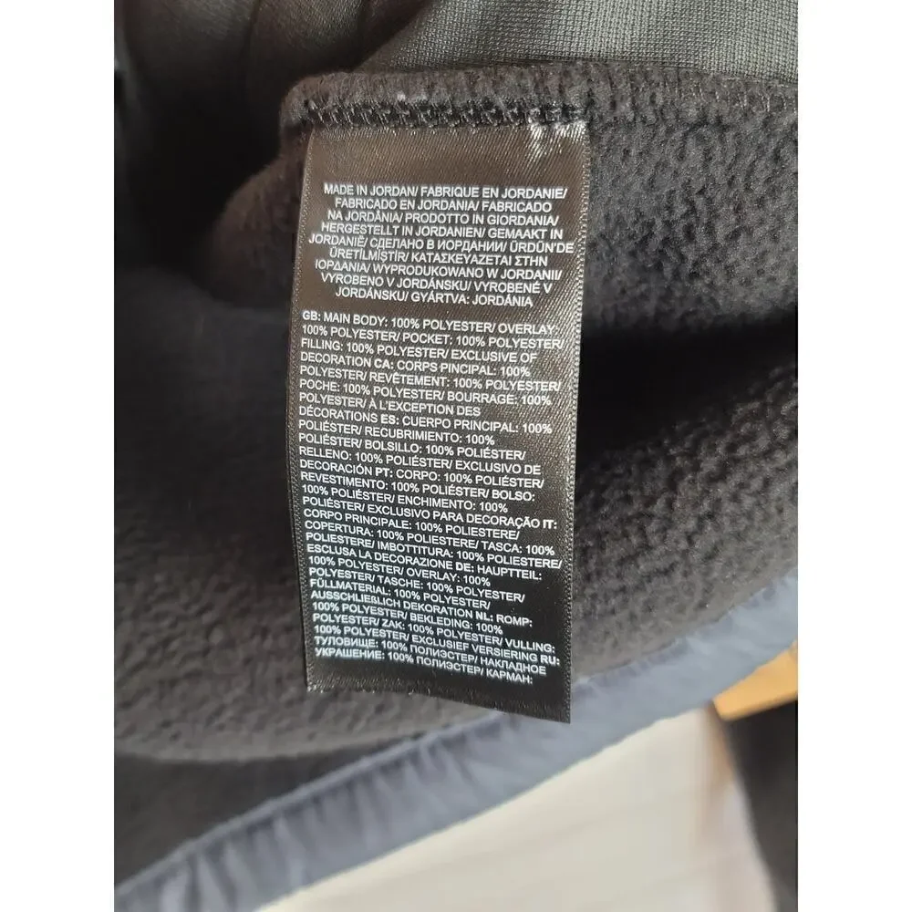 The North Face Royal Arch Full-Zip Jacket in TNF Black/Asphalt Grey, sz Small